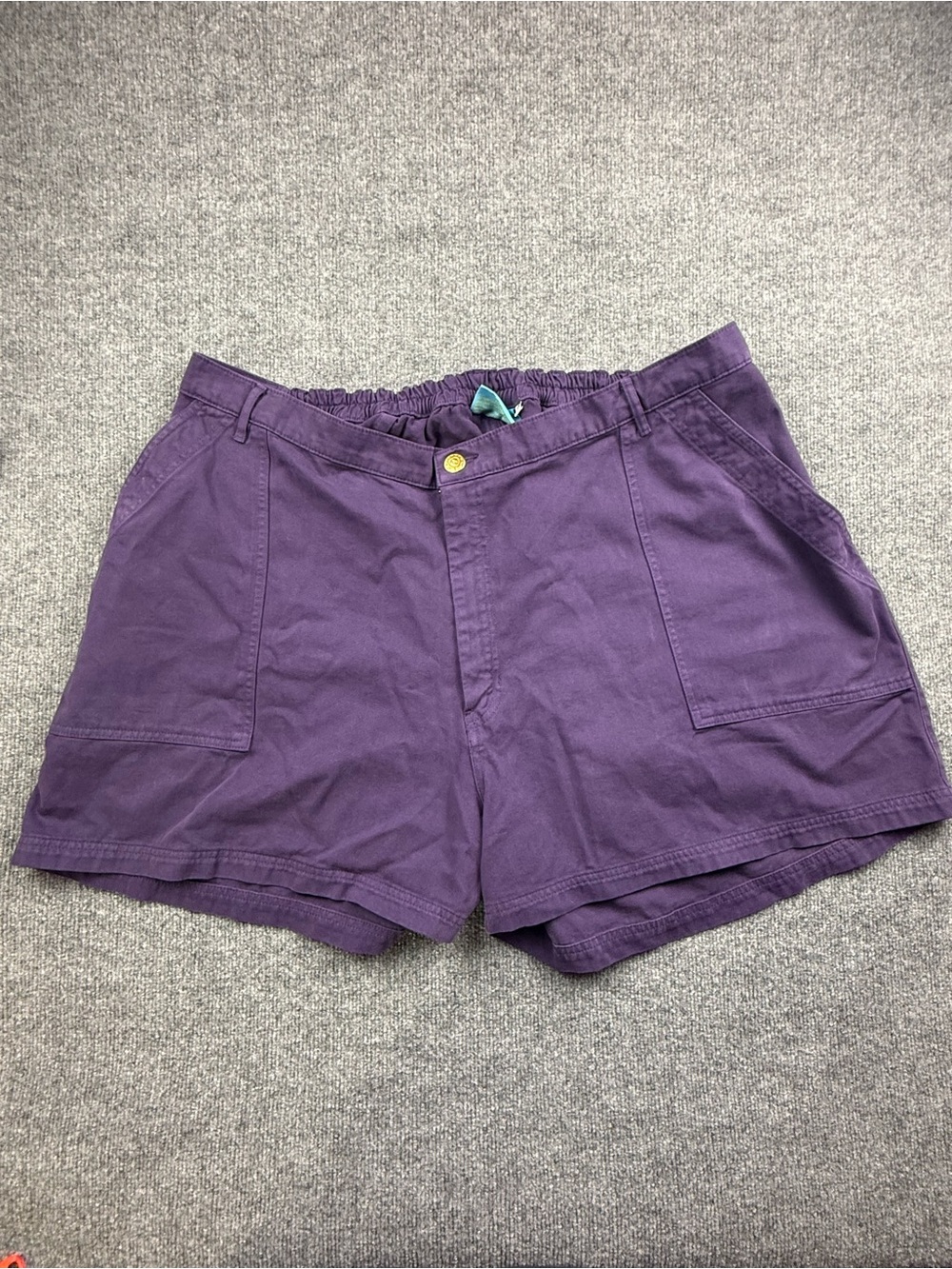 Big Bud Press Work Pants Shorts, Purple, Size 4XL